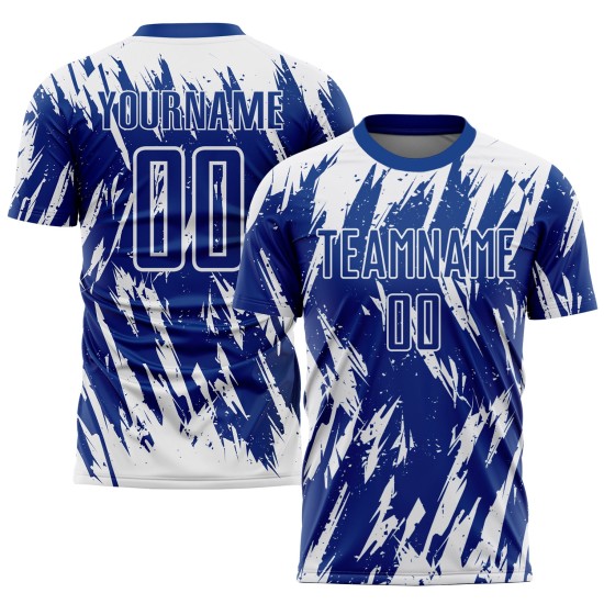 Soccer Royal Custom Uniform Weißes Trikot Sublimation