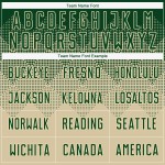 Sublimation Fußball Creme Grün Jersey Custom Uniform