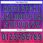 Jersey Navy-Hot Pink Fußball Custom Royal Uniform Sublimation