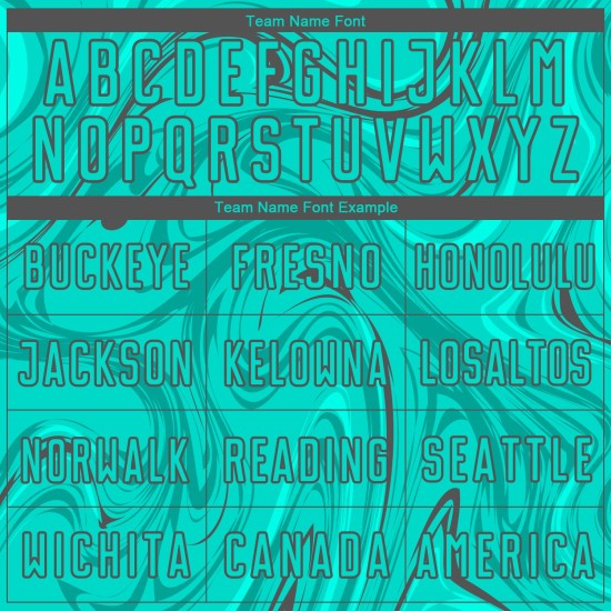 Jersey Sublimation Fußball Abstrakt Aqua Custom Grau Stahl Uniform Flüssigkeit