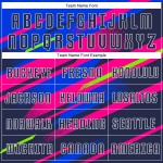 Fußball Figur Trikot Sublimation Custom Royal-Pink Uniform Navy