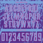 Lila Blau-Rosa Sublimation Jersey Uniform Custom Fußball Licht