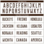 Jersey Sublimation Braun Fußball Uniform Weiß Custom