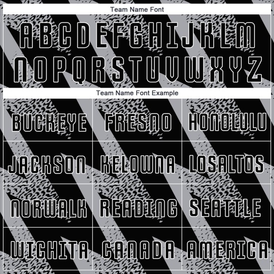 Fußball Sublimation Jersey Grau Schwarz-Weiß Uniform Custom