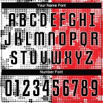 Jersey Sublimation Custom Rot Schwarz-Weiß Fußballuniform