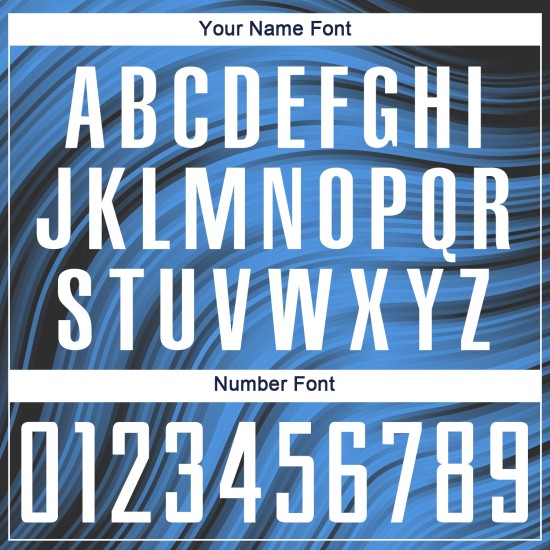 Blaues Trikot Sublimation Light Uniform Custom Soccer Weiß-Schwarz